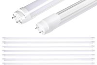 10 Pcs 6000 6500k 18w 4ft T8 Led Tube Bulb Light Fluorescent inside dimensions 1000 X 1000