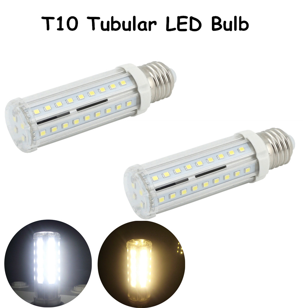 10w Medium Screw Base T10 Tubular Led Display Cabinet Bulb E26 E27 with regard to proportions 1000 X 1000