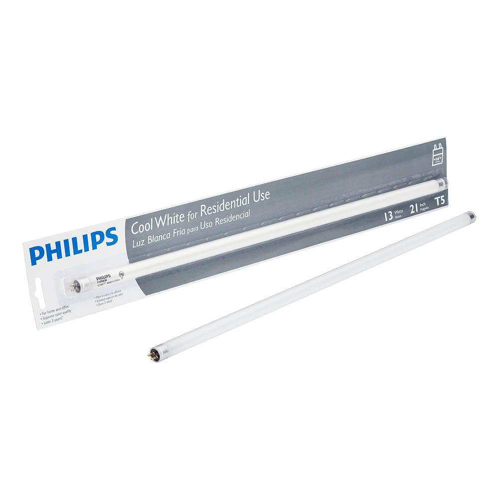 13 Watt 21 In Linear T5 Fluorescent Light Bulb Cool White 4100k with regard to proportions 1000 X 1000