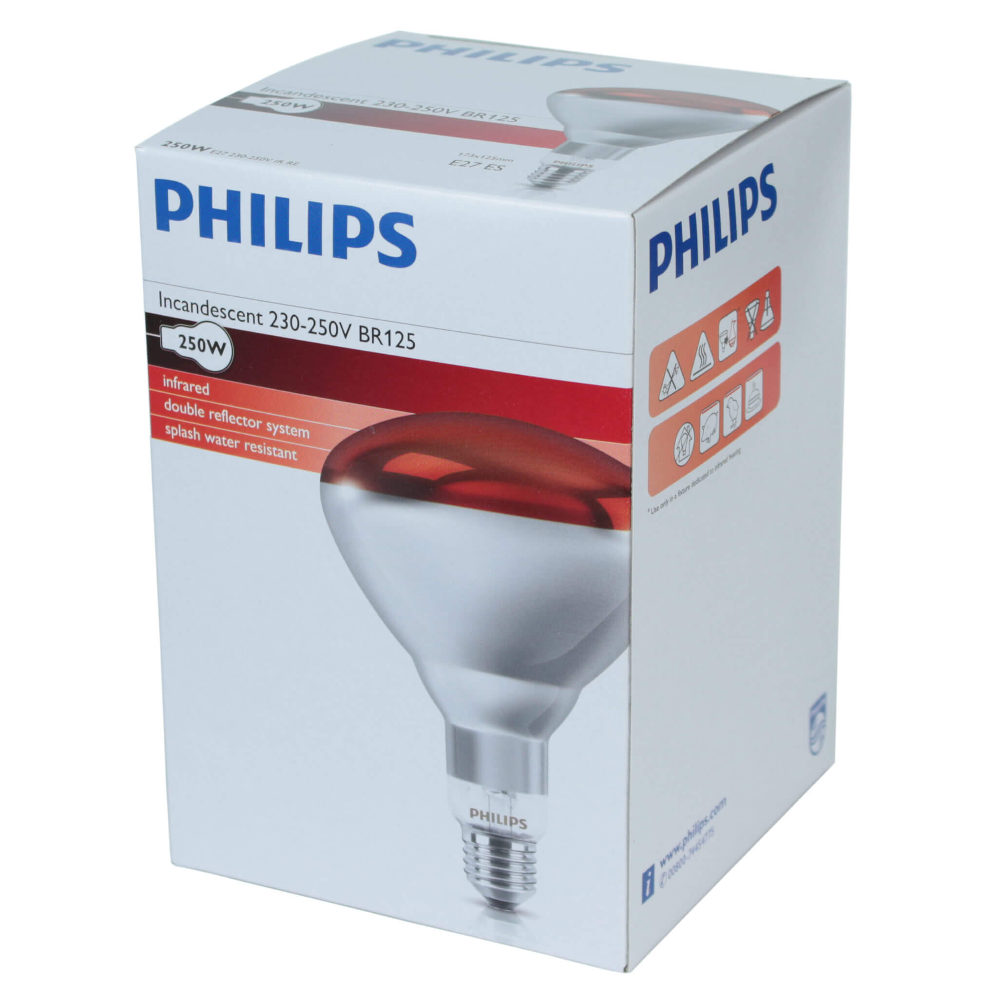 250w Near Infrared Heat Lamp Bulb 240v International Voltage intended for sizing 2048 X 2048