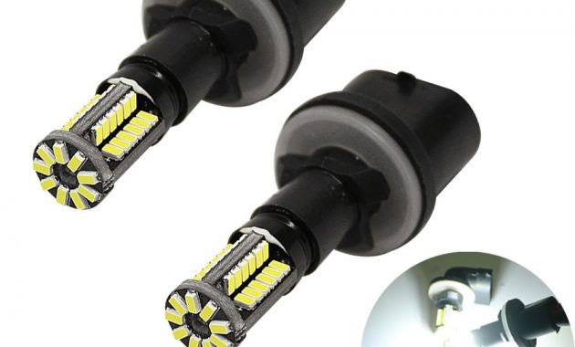 2x 880 Led Replacement Car Fog Lights 12v Drl Bulbs Bright White 885 within size 900 X 900