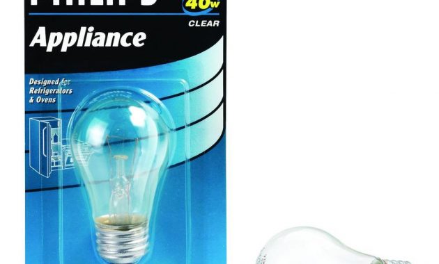 40 Watt A15 Incandescent Clear Appliance Light Bulb 416768 The for measurements 1000 X 1000