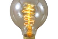 40 Watt Es E27 Gold Tinted Trillion Antique Globe Light Bulb in measurements 1000 X 1000