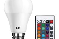 5w Color Changing A19 Led Bulb Dimmable Remote Controller Included with dimensions 1200 X 1200