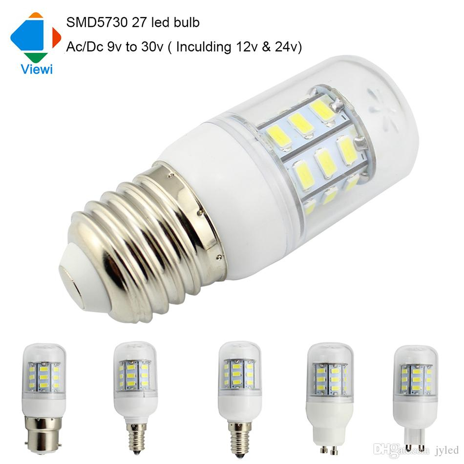 5x Ampoule Led Lamp Ac Dc 12 Volt E27 E12 E14 G9 Gu10 Light Bulb 12v for measurements 950 X 950