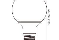 7w Dimmable G25 Led Bulb Torchstar pertaining to measurements 1000 X 1000