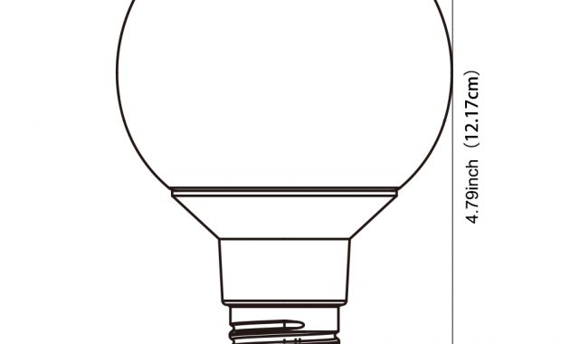 7w Dimmable G25 Led Bulb Torchstar pertaining to measurements 1000 X 1000