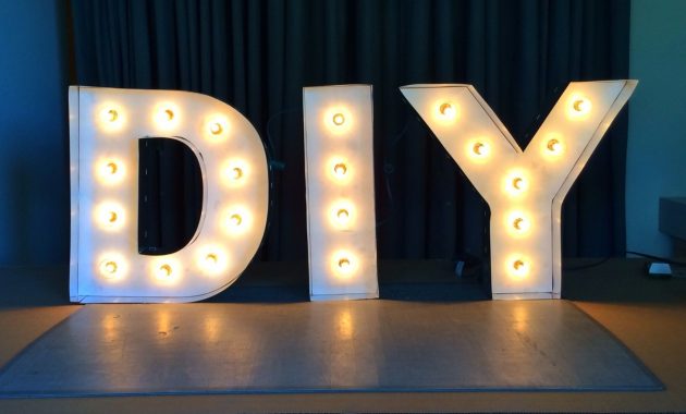 8 Steps To Diy Marquee Letters San Diego Interior Designers throughout measurements 1461 X 927