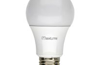 A19 Led Bulb 9w Enclosed Fixture Rated 60w Equiv 800 Lumens Maxlite with regard to sizing 1200 X 1200