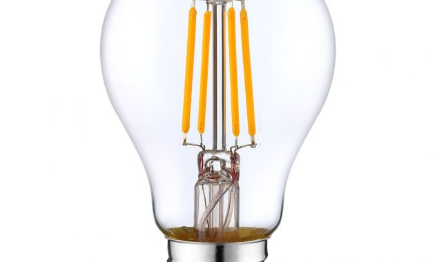 A19 Led Filament Bulb 4 Watt Dimmable 25w Equiv 400 Lumens Lumegen for size 1200 X 1200