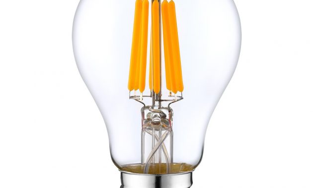 A19 Led Filament Bulb 6 Watt Dimmable 40w Equiv 600 Lumens Lumegen throughout proportions 1200 X 1200