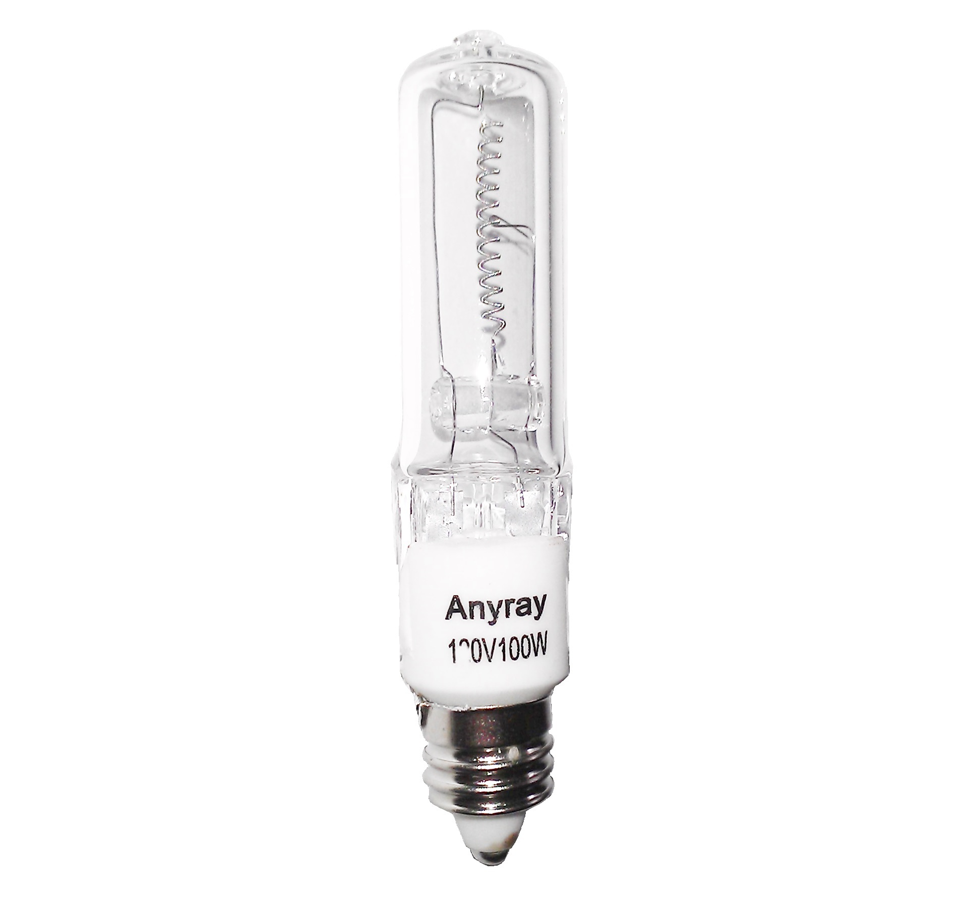 Anyray A1795y 100 Watt Jd E11 T4 Halogen Clear 100w Mini Candelabra with proportions 1916 X 1780