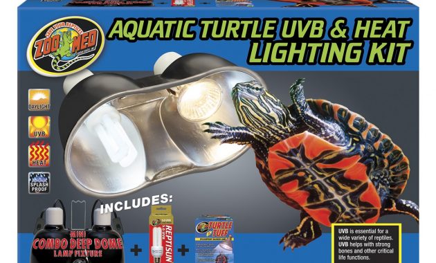 Aquatic Turtle Uvb Heat Lighting Kit Zoo Med Laboratories Inc within sizing 1175 X 900