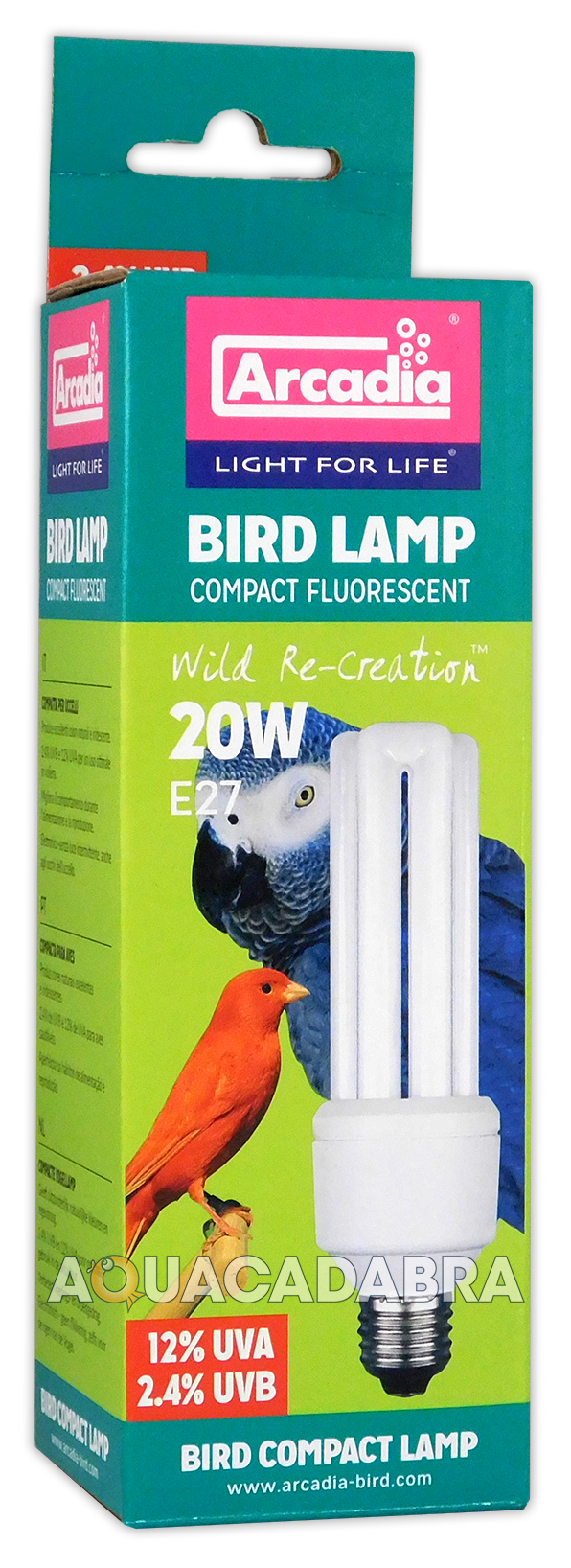 Arcadia Bird Lamp E27 Compact T5 T8 Light Tube Uvb Uva Bulb 8w15w throughout size 596 X 1636