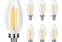 Ascher E12 Led Classic Candelabra Clear Light Bulb 4w 470lm throughout dimensions 1600 X 1600