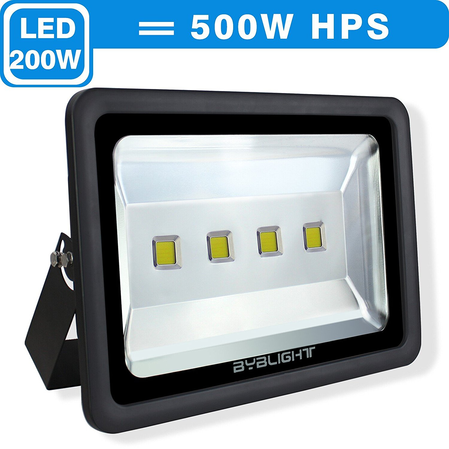 B 200 Watt Super Bright Outdoor Led Flood Light 500w Hps Bulb with regard to proportions 1500 X 1500