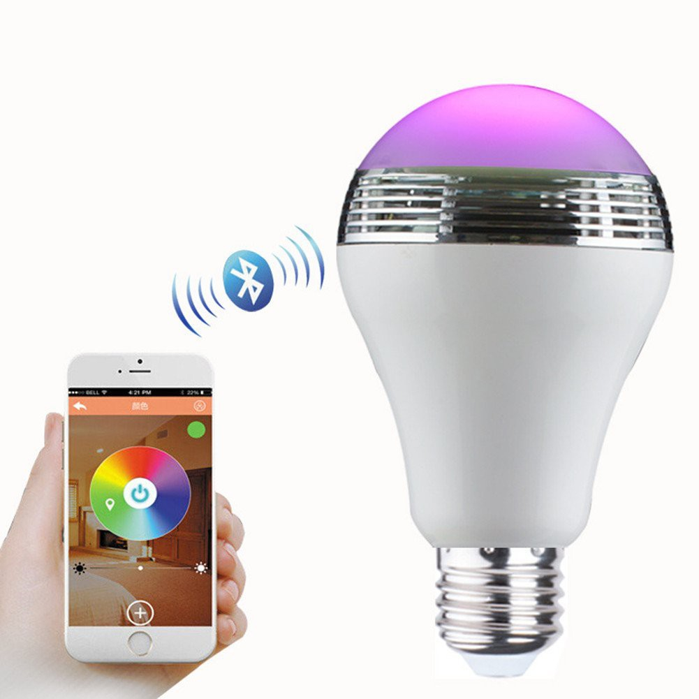 Bluetooth Speaker Led Lightbulb Co Operative Energy Saving for proportions 1001 X 1001