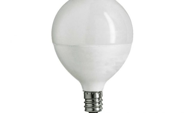 Case Of 3 60w Equivalent Daylight G165 E12 Dimmable Frosted Led with size 1000 X 1000