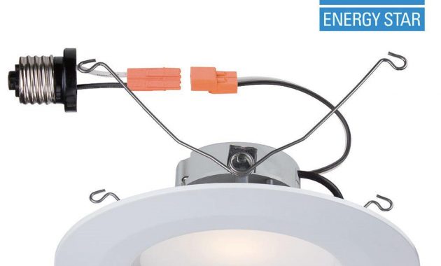 Commercial Electric 5 In And 6 In White Recessed Led Trim With within sizing 1000 X 1000