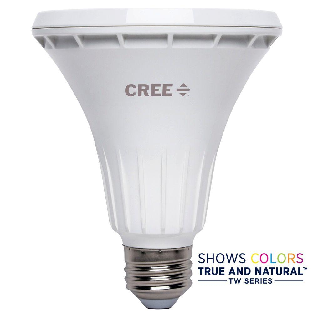 Cree 75w Equivalent Bright White Par30 Long Neck 40 Degree Flood for size 1000 X 1000