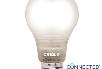 Cree Connected 60w Equivalent Soft White A19 Dimmable Led Light Bulb regarding measurements 1000 X 1000