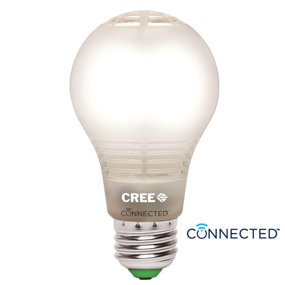 Cree Connected 60w Equivalent Soft White A19 Dimmable Led Light Bulb regarding measurements 1000 X 1000