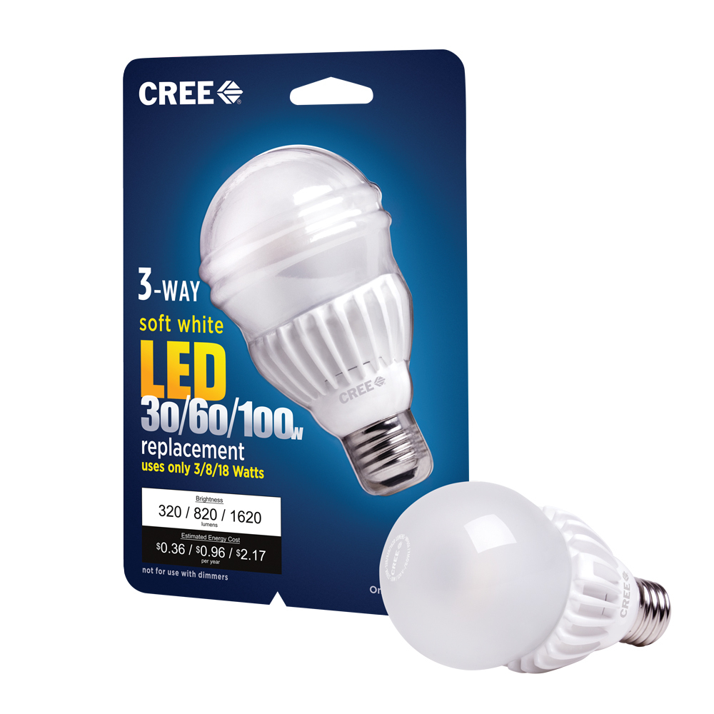 Cree Reinvents The Three Way Led Bulb Business Wire for dimensions 1000 X 1000