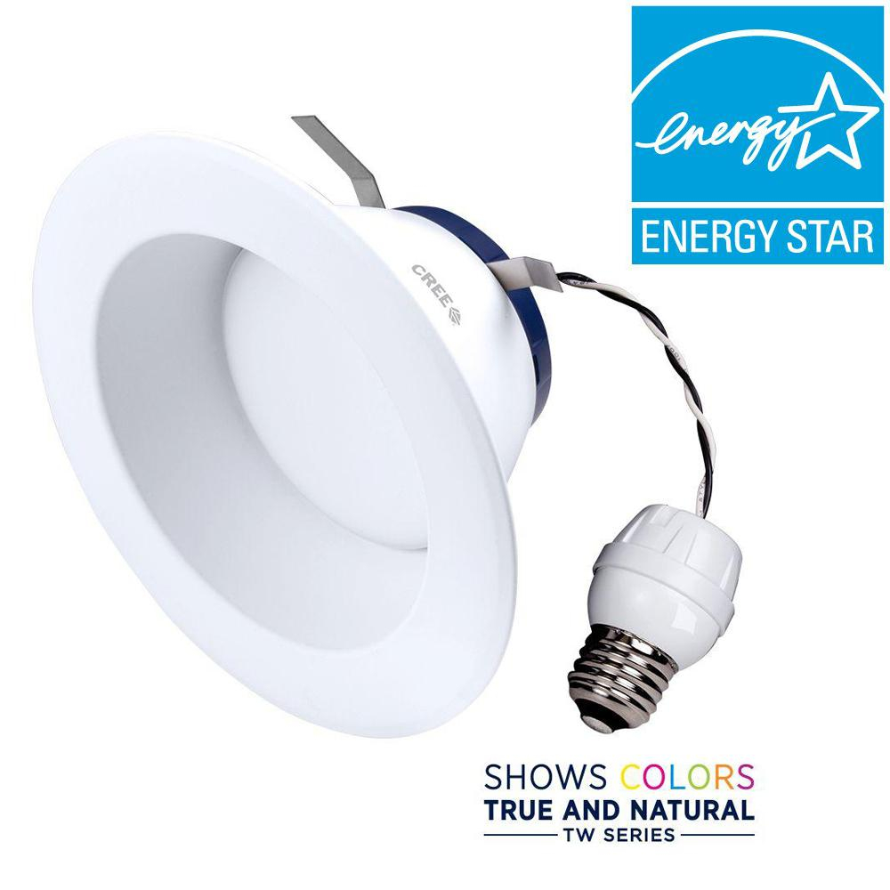 Cree Tw Series 65w Equivalent Soft White 2700k 6 In Dimmable Led within dimensions 1000 X 1000