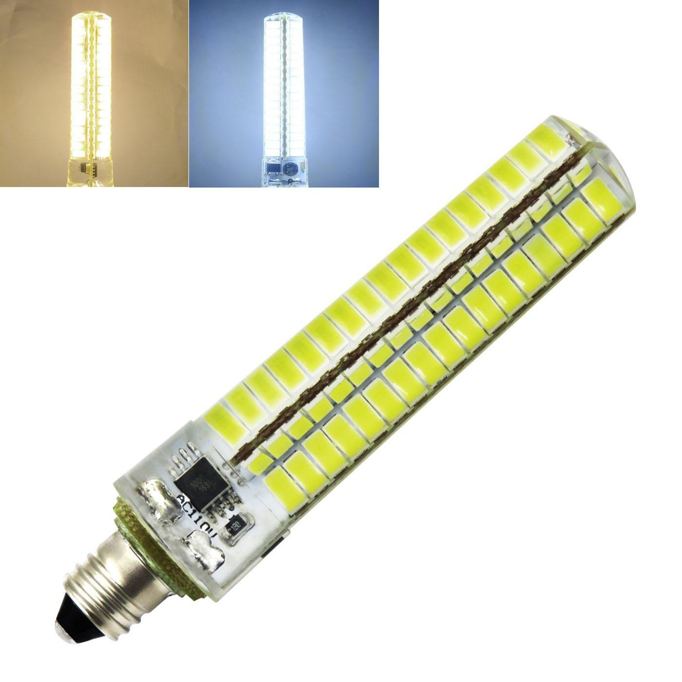 E11 Candelabra 7w 110v220v Ac Dimmable Bulb 136leds 5730 Smd Led regarding measurements 1400 X 1400