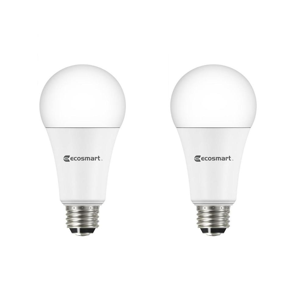 Ecosmart 4060100 Watt Equivalent A19 3 Way Led Light Bulb regarding size 1000 X 1000