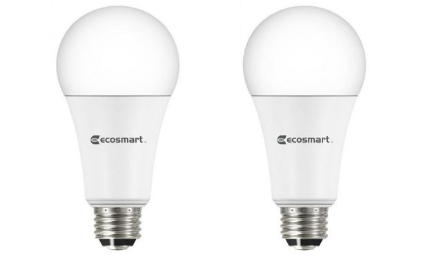 Ecosmart 4060100 Watt Equivalent A19 3 Way Led Light Bulb within sizing 1000 X 1000