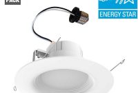 Ecosmart 65 Watt Equivalent Softwhite 6 In White Integrated Led in measurements 1000 X 1000