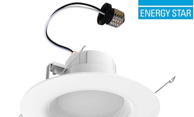 Ecosmart 65 Watt Equivalent Softwhite 6 In White Integrated Led in measurements 1000 X 1000