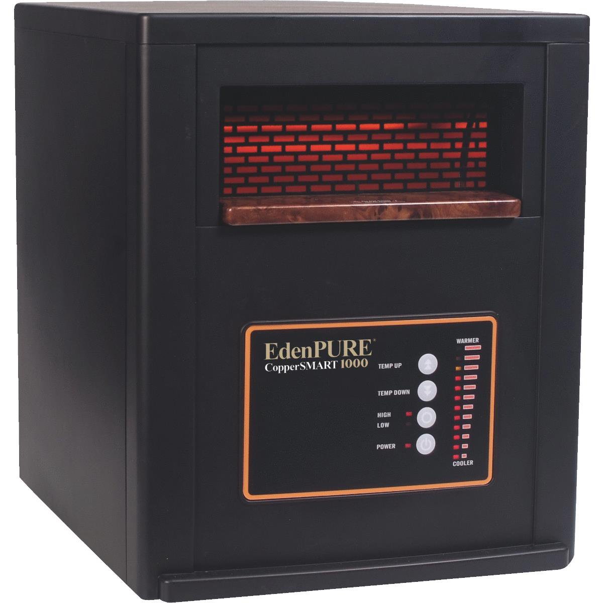 Edenpure Copper Smart1000 Infrared Quartz Heater Walmart with regard to size 1200 X 1200