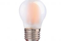 Edison Led Filament Bulb G45 Frosted Class Shape 4w 2700k Globe within proportions 1001 X 1001