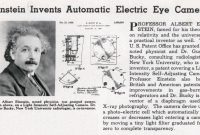 Einstein Invents Automatic Electric Eye Camera Modern Mechanix throughout proportions 1748 X 1040