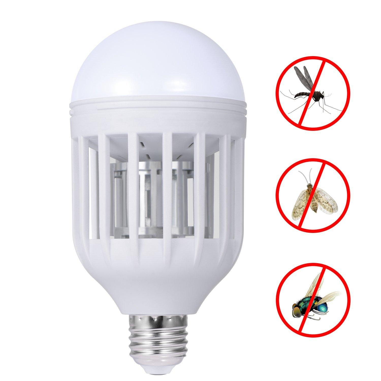 Electronic Mosquito Insect Killer Bug Zapper Light Bulb Fits In 110v intended for dimensions 1500 X 1500