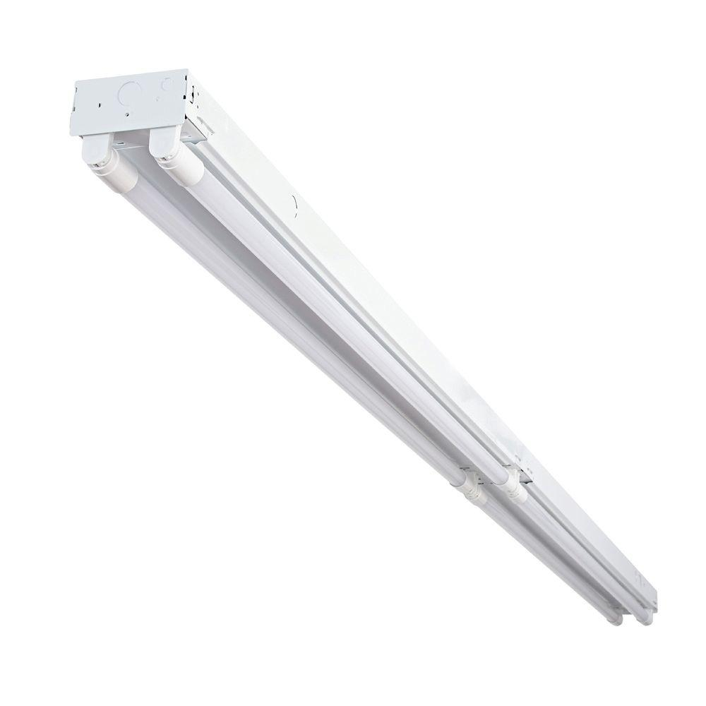 Envirolite 8 Ft 4 Light T8 Industrial Led White Strip Light With pertaining to measurements 1000 X 1000