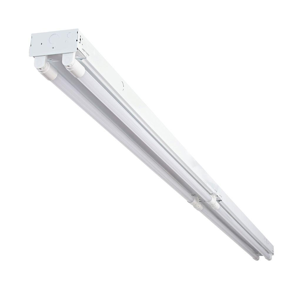 Envirolite 8 Ft 4 Light T8 Industrial Led White Strip Light With with dimensions 1000 X 1000