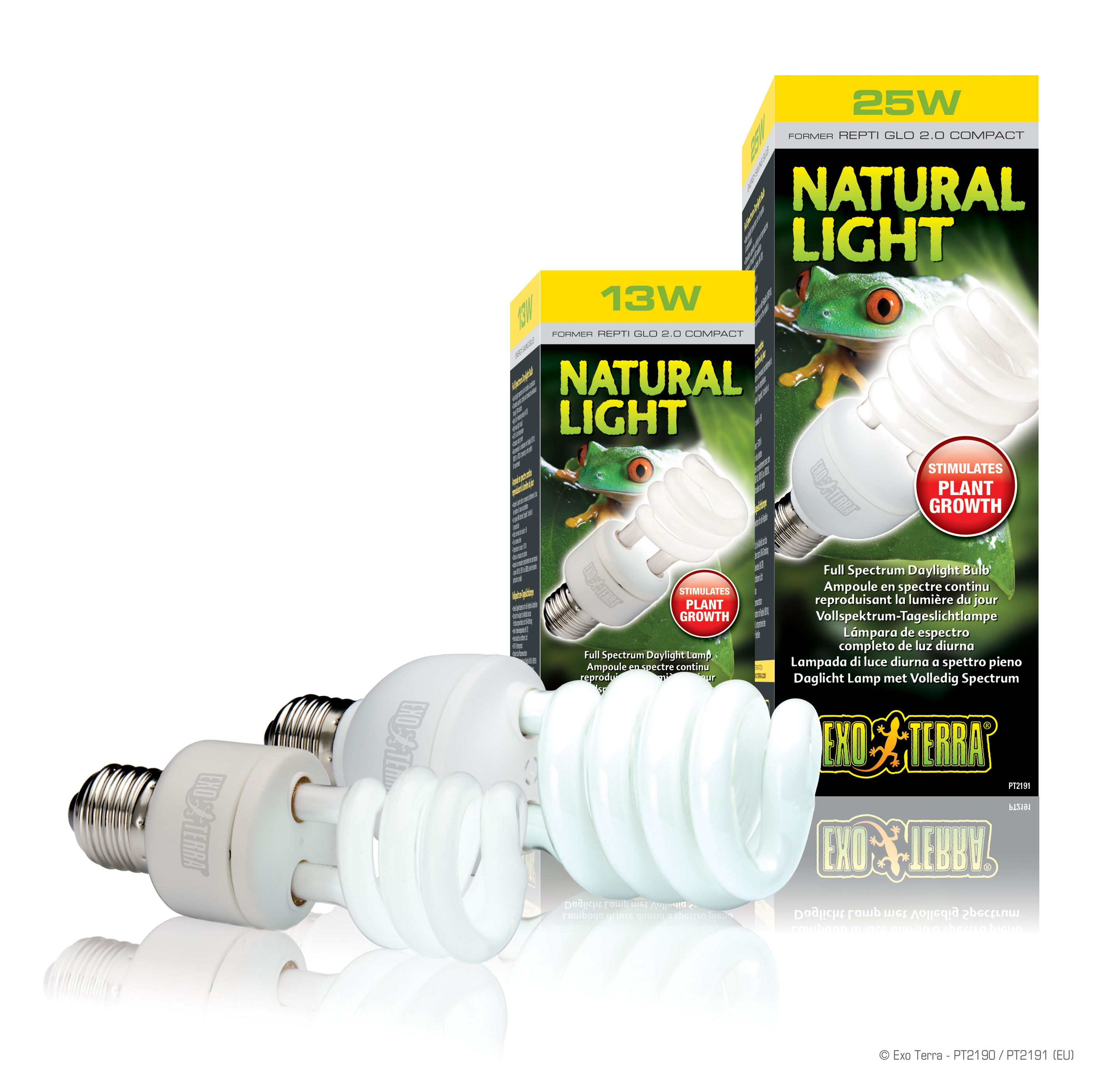 Exo Terra Natural Light Full Spectrum Daylight Bulb in size 2856 X 2803