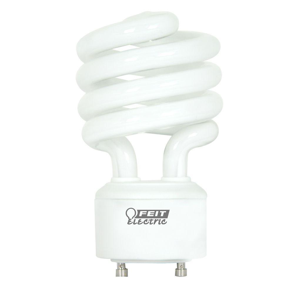 Feit Electric 100w Equivalent Soft White 2700k Spiral Gu24 Cfl intended for measurements 1000 X 1000