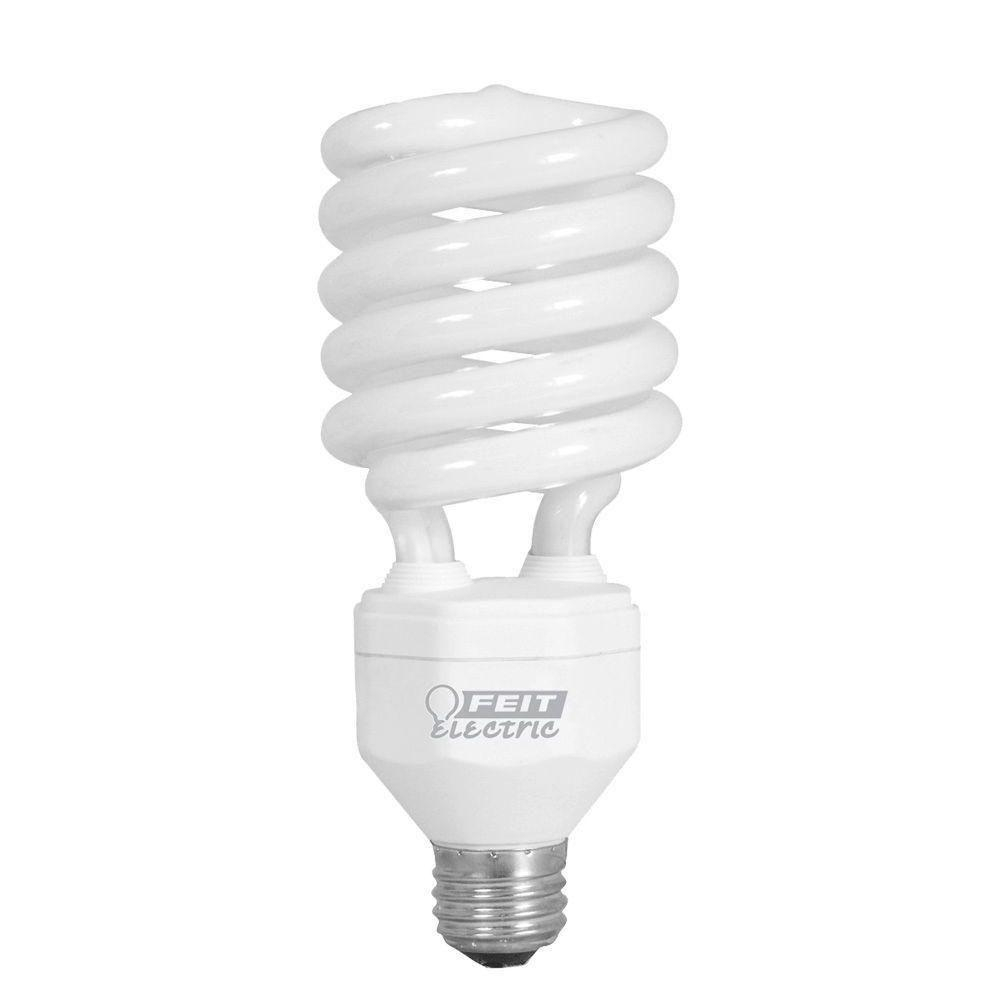 Feit Electric 150 Watt Equivalent Daylight 6500k Spiral Cfl Light intended for measurements 1000 X 1000