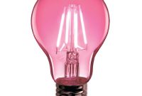 Feit Electric 25w Equivalent Pink Colored A19 Dimmable Filament throughout dimensions 1000 X 1000