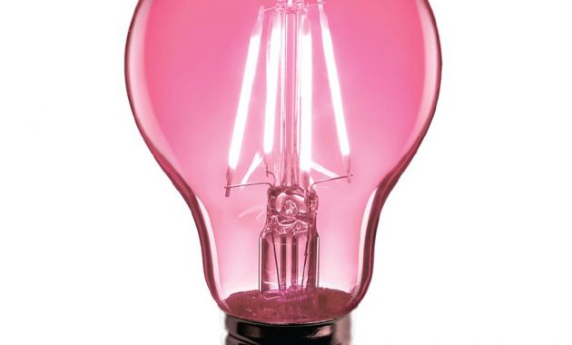 Feit Electric 25w Equivalent Pink Colored A19 Dimmable Filament throughout dimensions 1000 X 1000