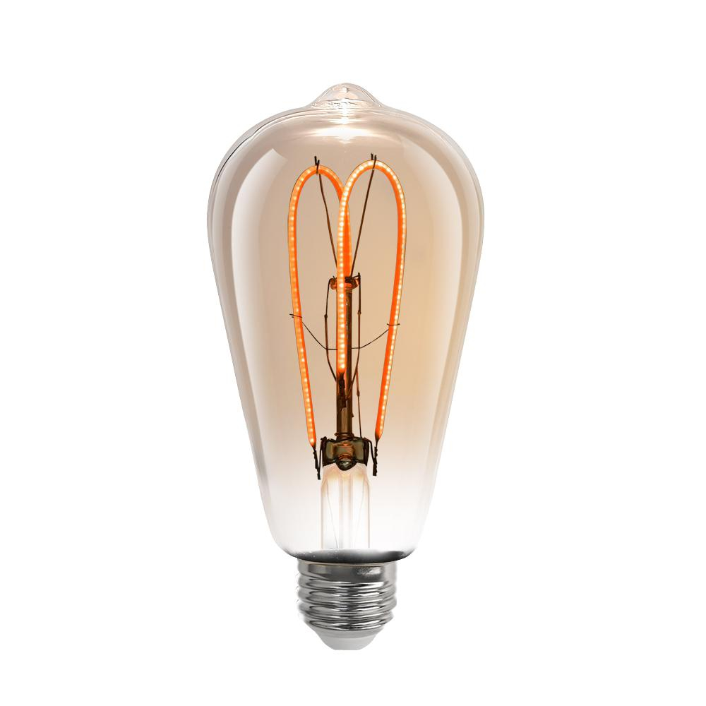 Feit Electric 40w Equivalent Soft White 2000k St19 Dimmable M Type intended for proportions 1000 X 1000