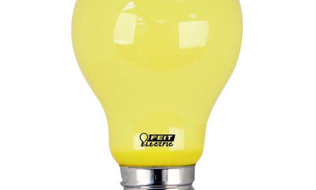 Feit Electric 60w Equivalent Yellow Colored A19 Led Bug Light Bulb in dimensions 1000 X 1000