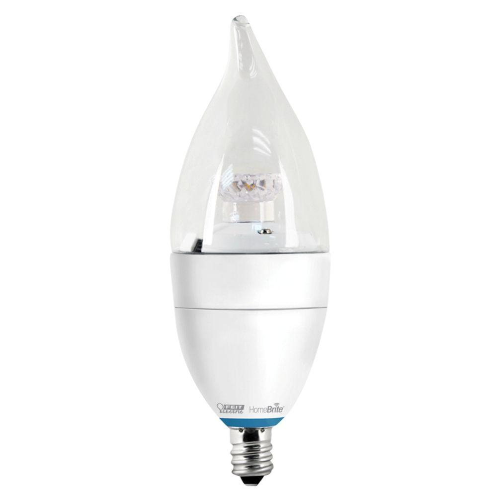 Feit Electric Homebrite 40w Equivalent Soft White 2700k B10 with regard to dimensions 1000 X 1000