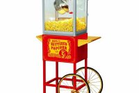 Funtime Carnival Style 8 Oz Popcorn Machine Cart Ft860cr The within size 1000 X 1000