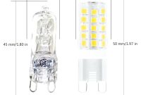 G9 Halogen Led Light Bulbs 5 Wattequivalent To 40 Watt Bulb 120 Volt with regard to sizing 1200 X 1200