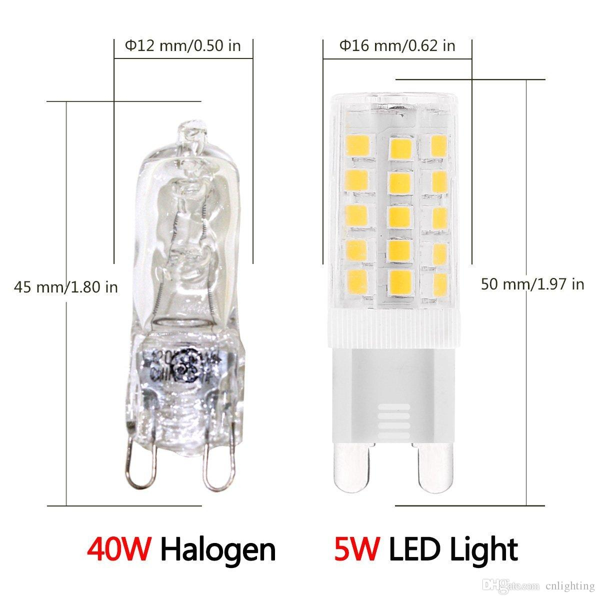 G9 Led Light Bulbs 5 Wattequivalent To 40 Watt Halogen Bulb 120 for dimensions 1200 X 1200